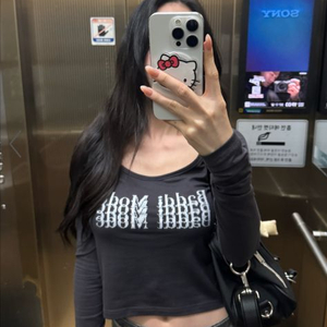 페일제이드 빈티지 나염 티셔츠 리퍼브 차콜