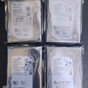 Seagate 500GB HDD x 4 교환품 미사용