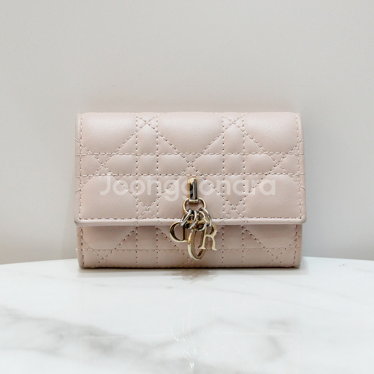 [명품다올동래] 디올 까나쥬 글리신 카드지갑 S0966--0
