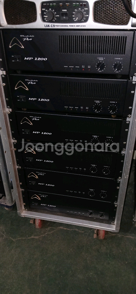 와피데일 파워앰프 mp1200--0