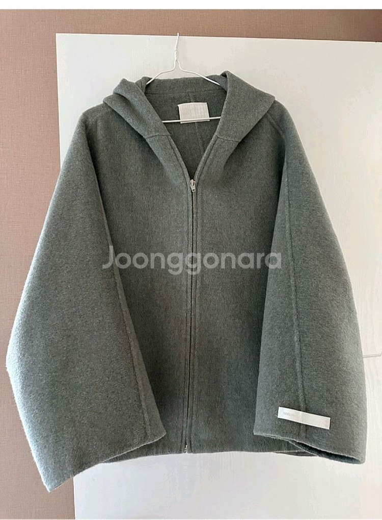제평 디퍼룸 핸드메이드 울후드코트 한섬스타일--0