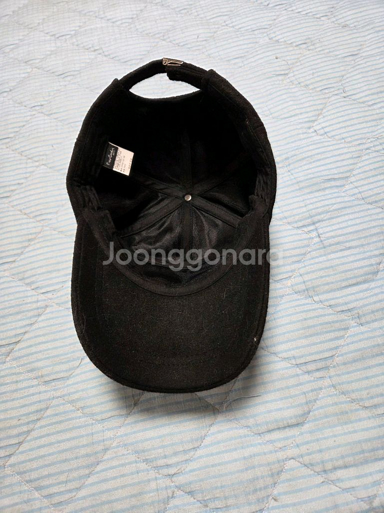 새모자)피에르가르뎅 골프 블랙 캡모자--3
