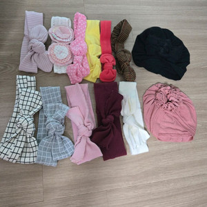 아기헤어밴드 및 터번 일괄