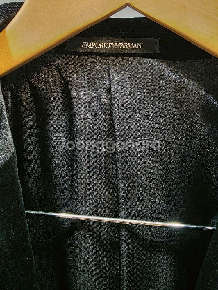 Emporio Armani 엠포리오 알마니 벨벳 자켓--3