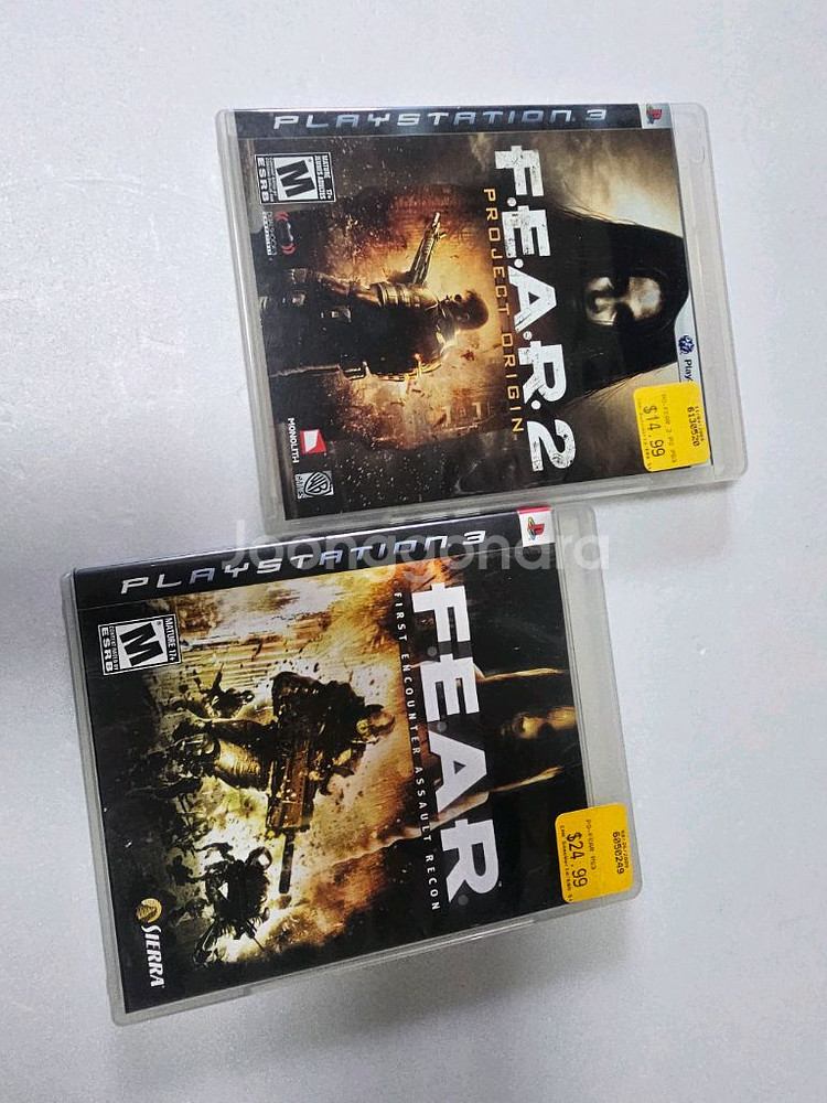 PS3 플스3 더피어 THE FEAR 1.2편--0