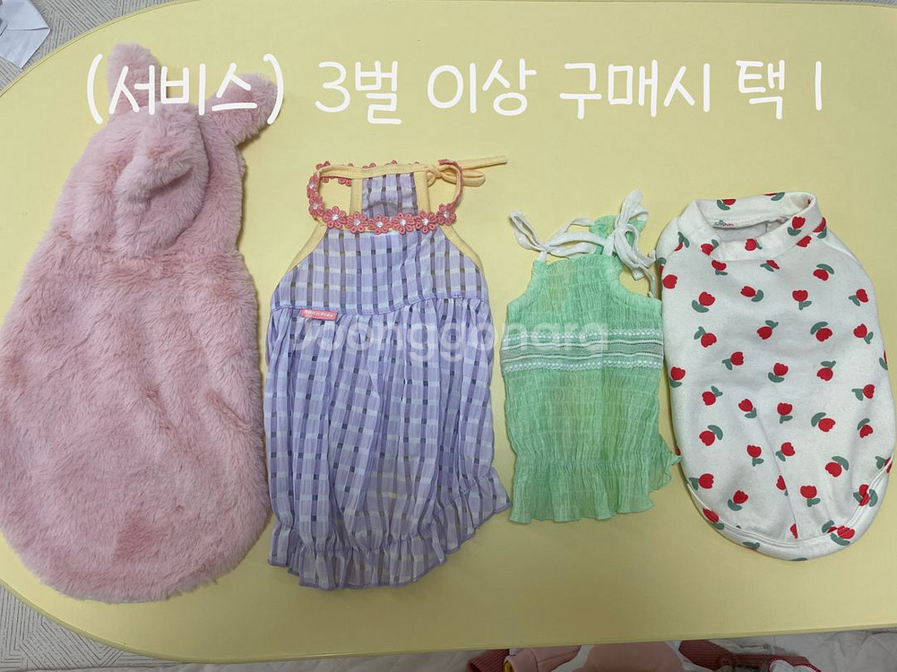 강아지 옷 판매합니다 (사이즈 표기)--2