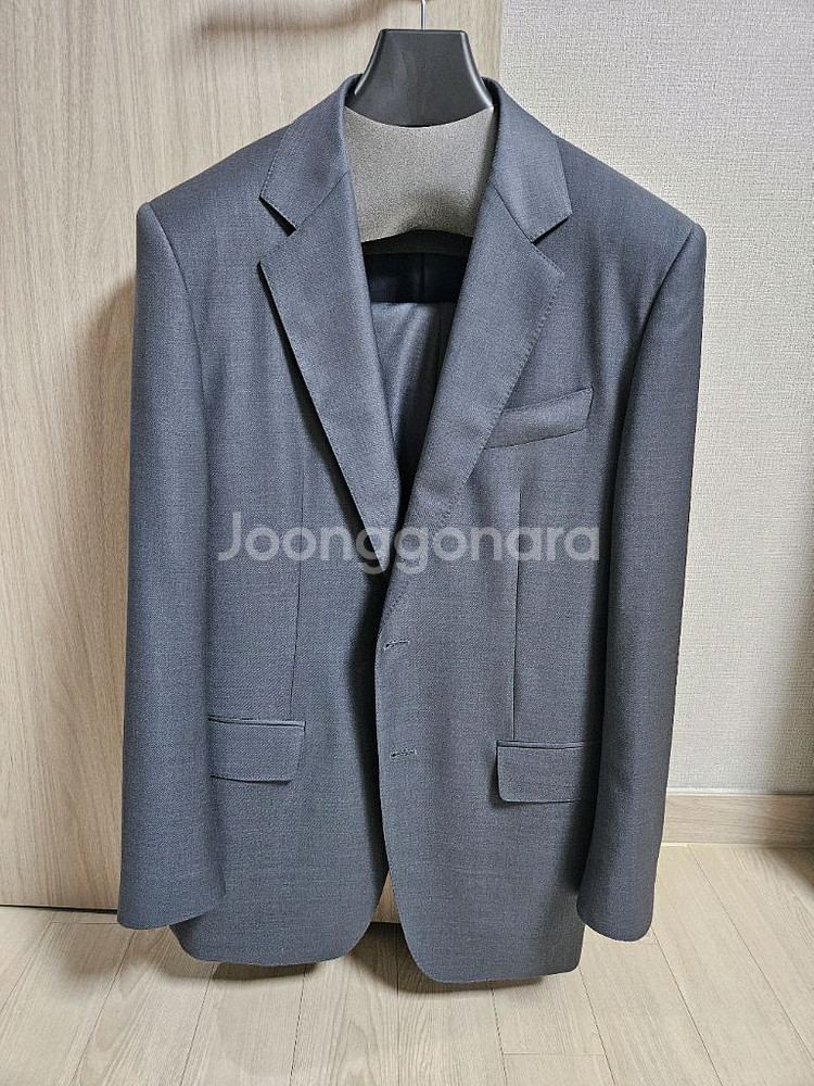 미착용)24년도 타임옴므 정장 울 그레이 50팝니다.--0