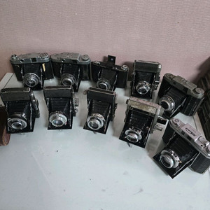 빈티지 자바라카메라 부품 디피용 일괄 정리중