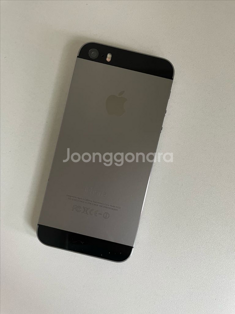 올드아이폰) 아이폰5s 32gb 스페이스그레이 북미리퍼--7
