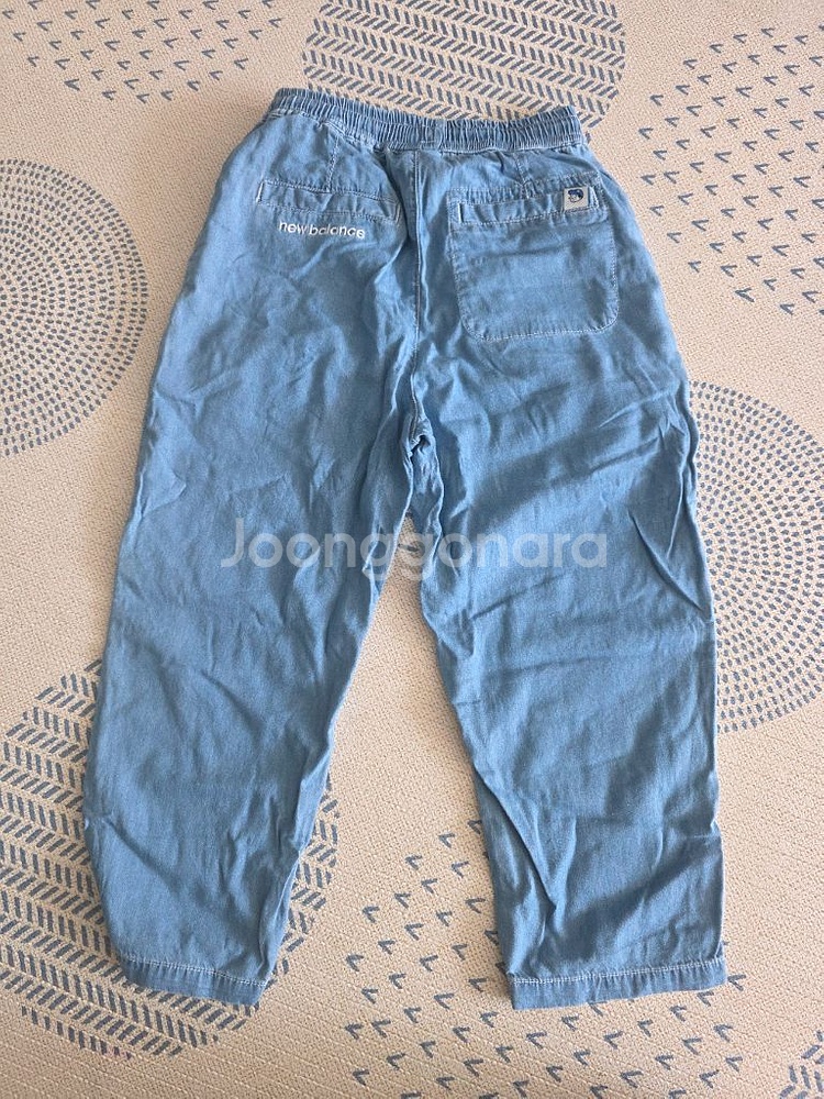 뉴발란스 키즈 연청 데님 120사이즈--1