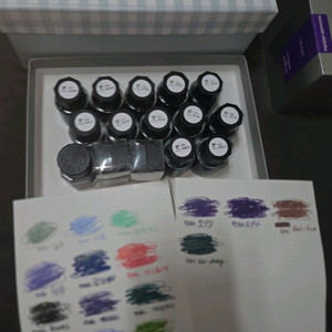 펜브스 만년필 잉크 펄잉크 소분잉크 일괄 처분