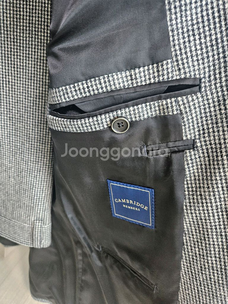 캠브리지멤버스 울 하운드투스 수트 100팝니다--3