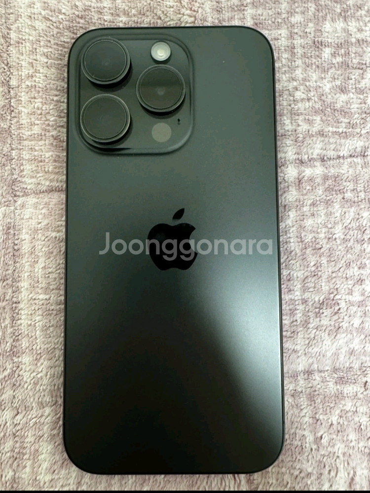 아이폰 15 프로 128G 블랙 팝니다--2