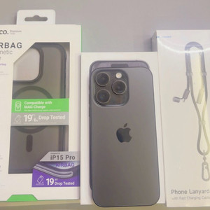 아이폰 15 Pro 1tb 1테라 블랙 티타늄 +액세서
