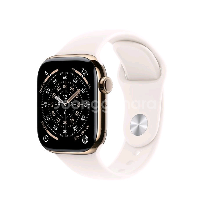 애플워치 11 25년형 셀룰러 42mm 골드 티타늄,--0
