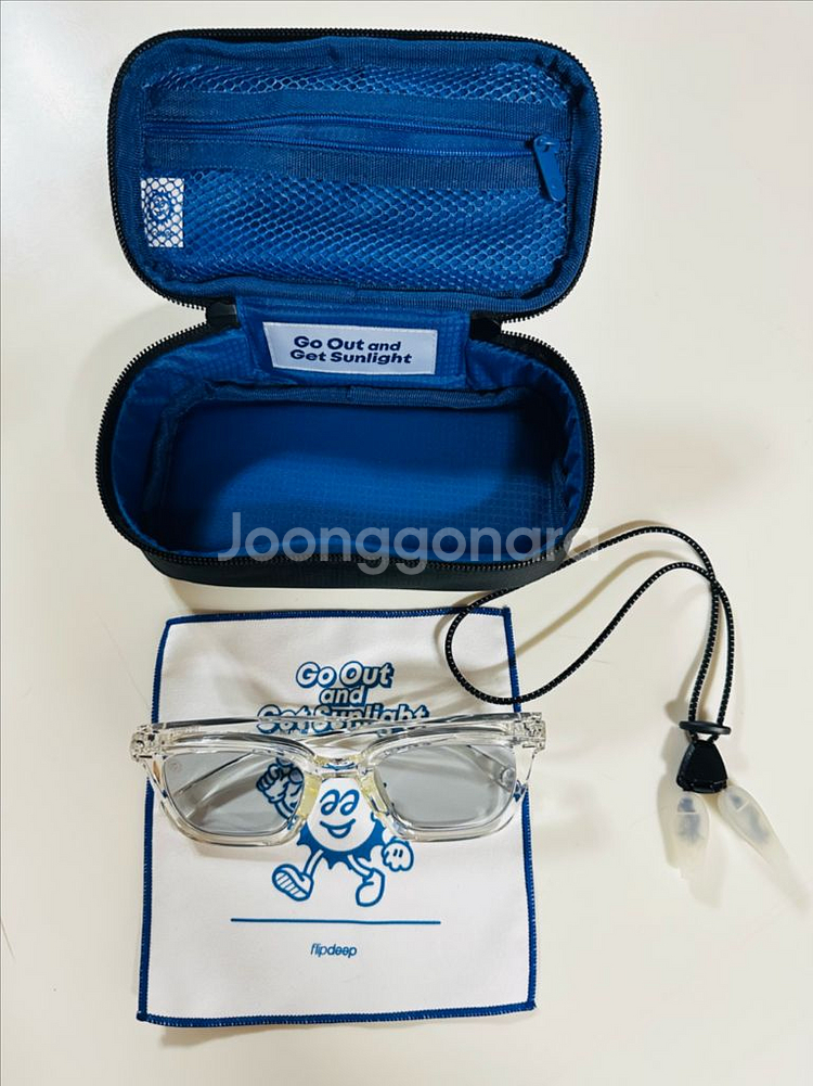 플립딥 업 UP 변색 고글 썬글라스 새상품 급--0