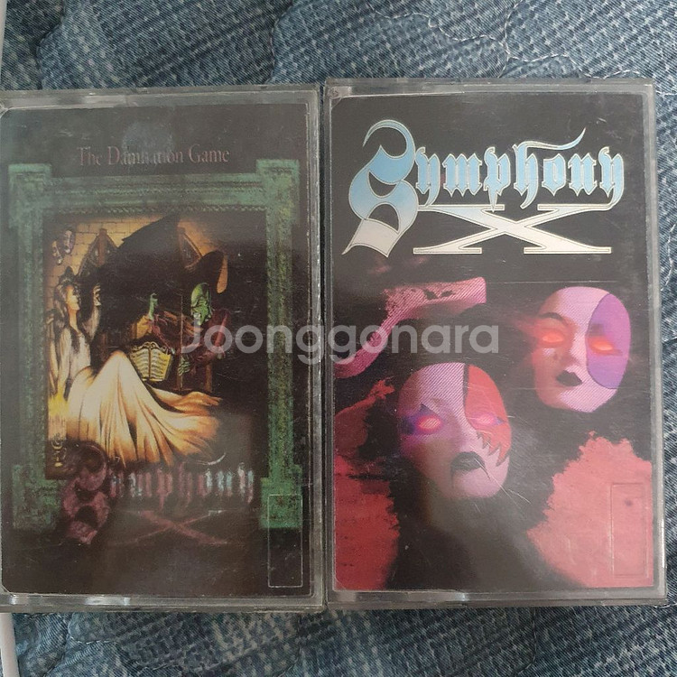 SYMPHONY X 카세트테이프2장--0