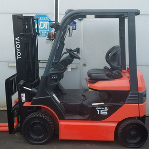 도요타 전동지게차 1.5톤 자동발 편개식장착 21년식