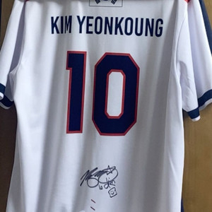 김연경 친필사인 도쿄올림픽 유니폼