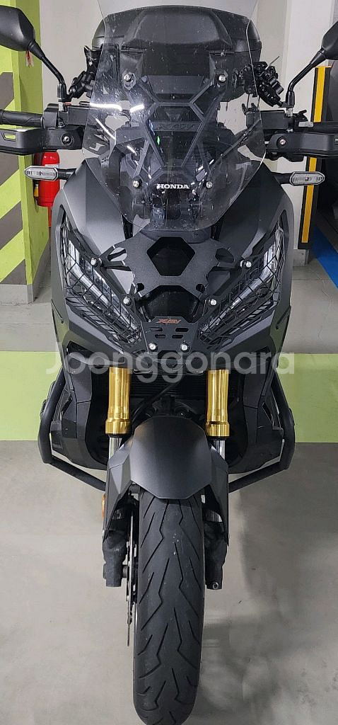 혼다 엑드방750 전면라이트 가드 판매합니다.--3