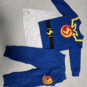 번개맨 아기옷 5호 (90~100사이즈)