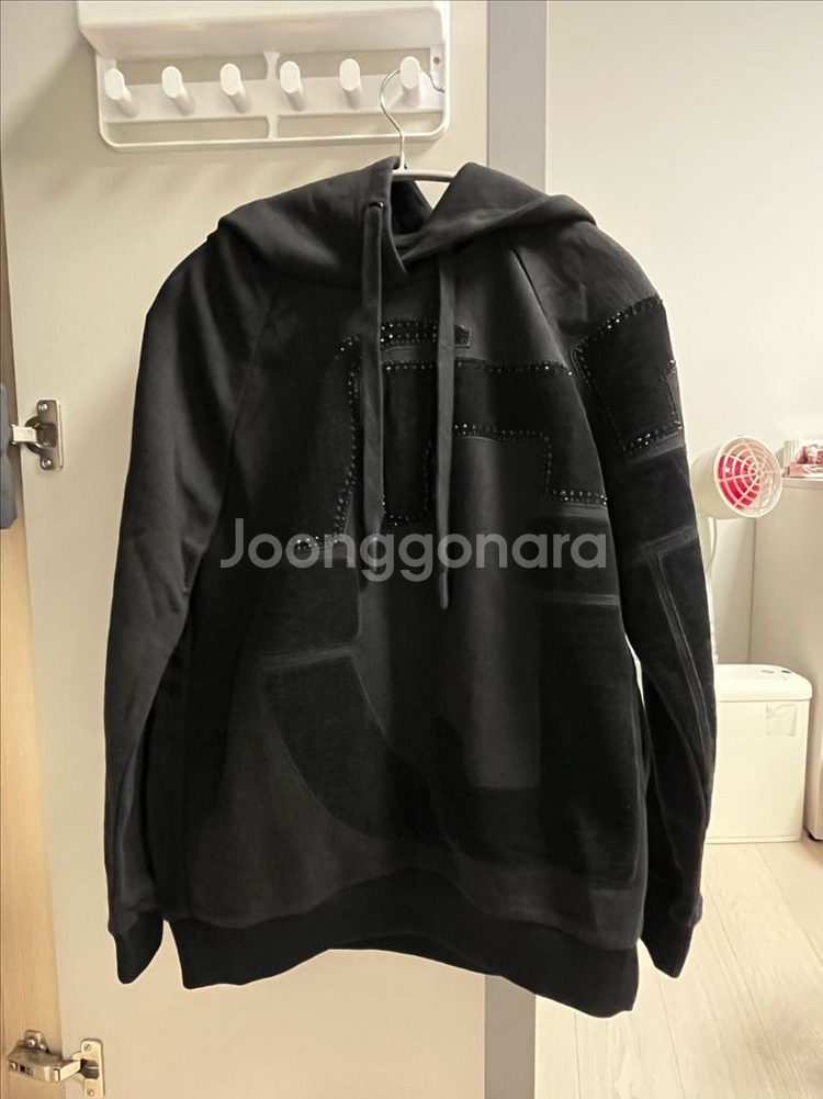 타임 오버핏 후드--0