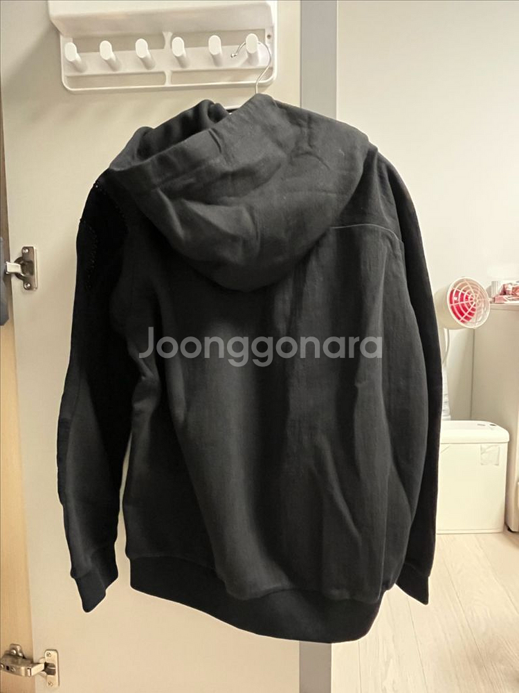 타임 오버핏 후드--2