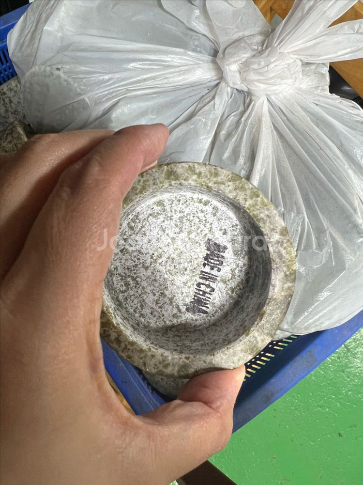 천연 옥돌 돌그릇(오마카세 회 봉 옥돌접시)--3