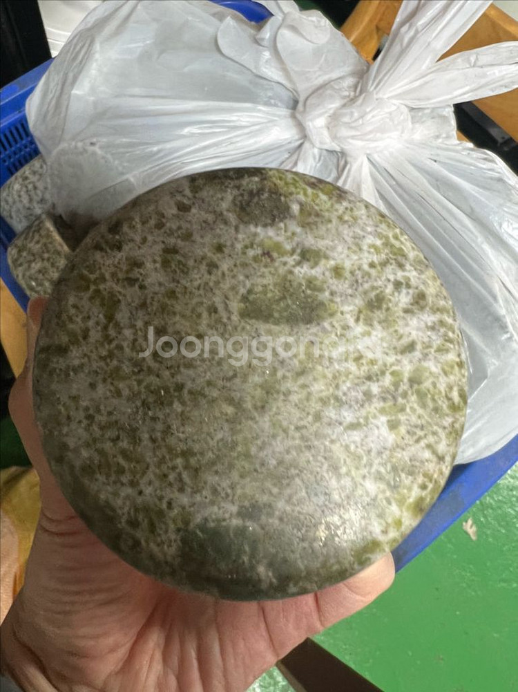 천연 옥돌 돌그릇(오마카세 회 봉 옥돌접시)--2