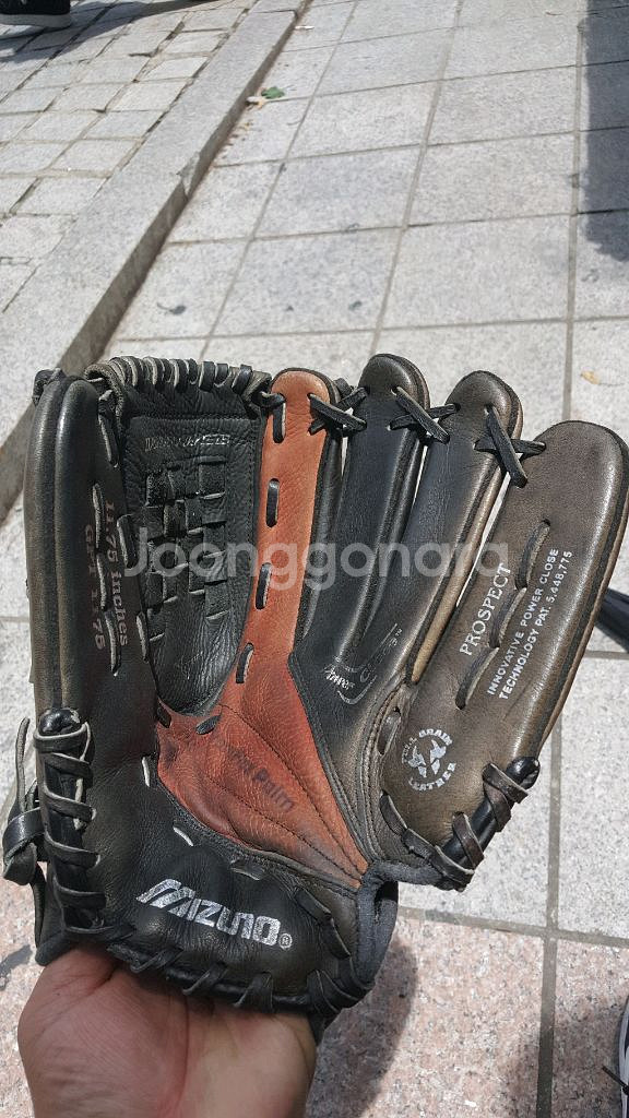 야구 글러브 경식용 시합용 2개8만--6