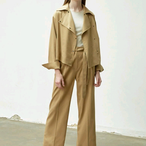 NUVO.10 누보텐 베이지 정장 셋업 점프수트