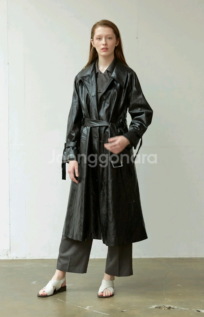 NUVO.10 누보텐 베이지 정장 셋업 점프수트--8