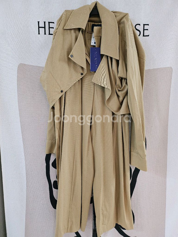 NUVO.10 누보텐 베이지 정장 셋업 점프수트--9