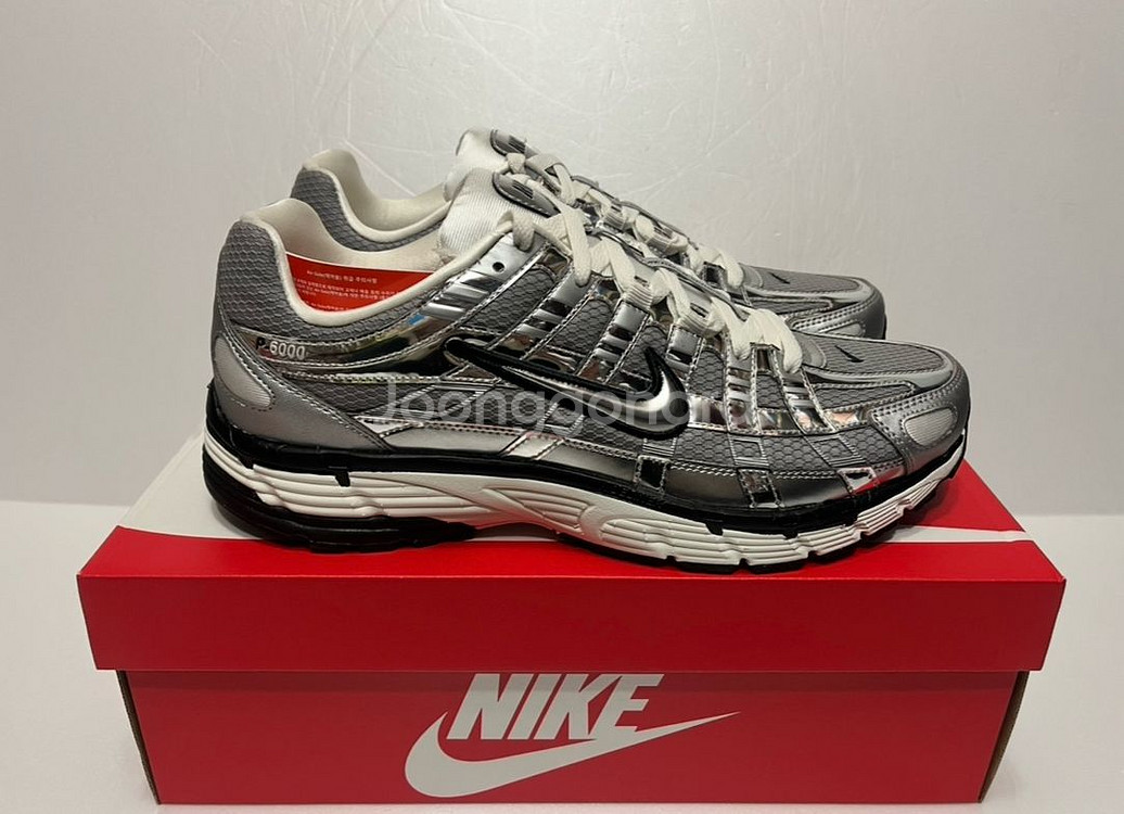 290 나이키 P-6000 메탈릭 실버 나코탭 새상품--2