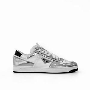 [9] 프라다 삼각로고 다운타운 로우탑 스니커즈 실버