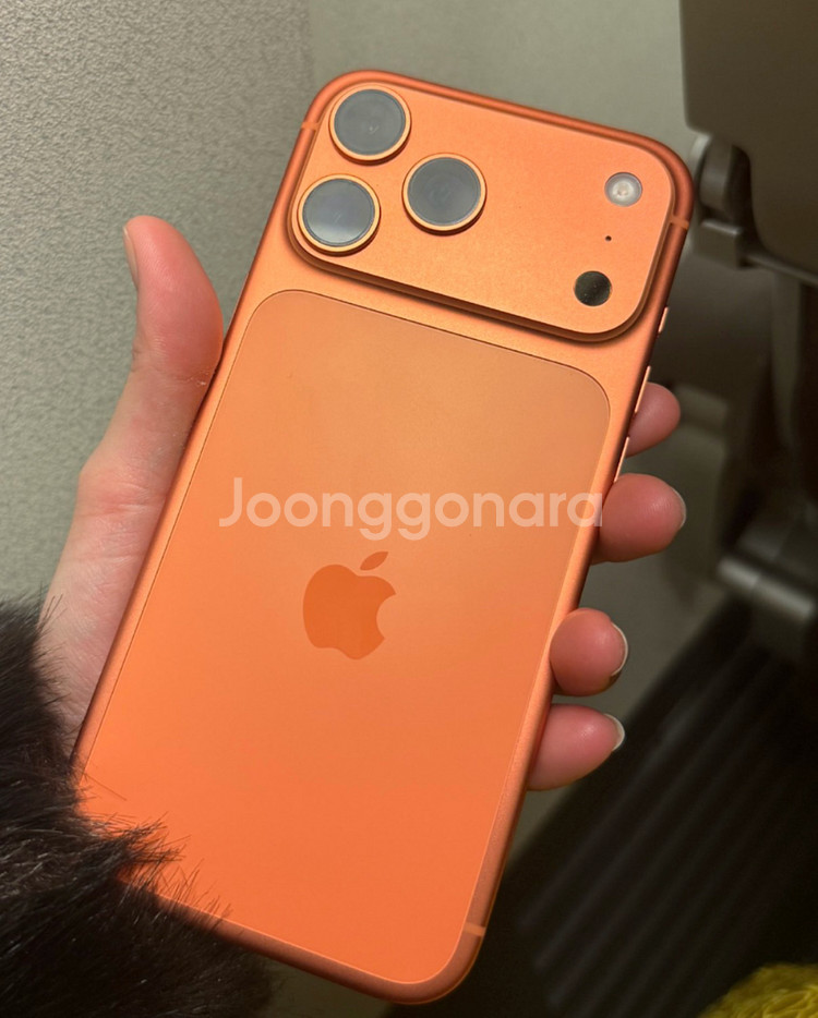 아이폰17pro 오렌지 256gb--0