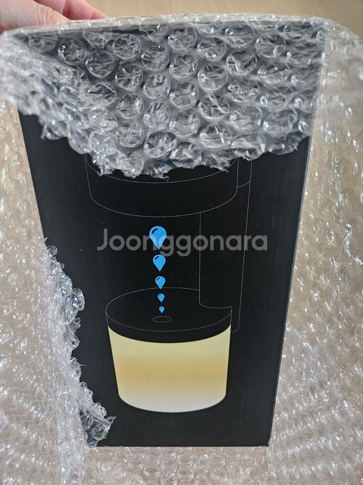 에디토 거꾸로 물멍 가습기 사무실 탁상용 미니 가습기--1