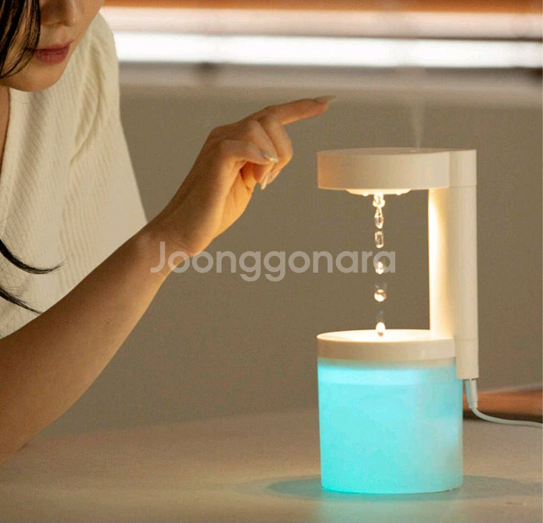 에디토 거꾸로 물멍 가습기 사무실 탁상용 미니 가습기--2