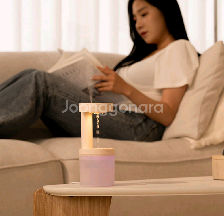 에디토 거꾸로 물멍 가습기 사무실 탁상용 미니 가습기--7