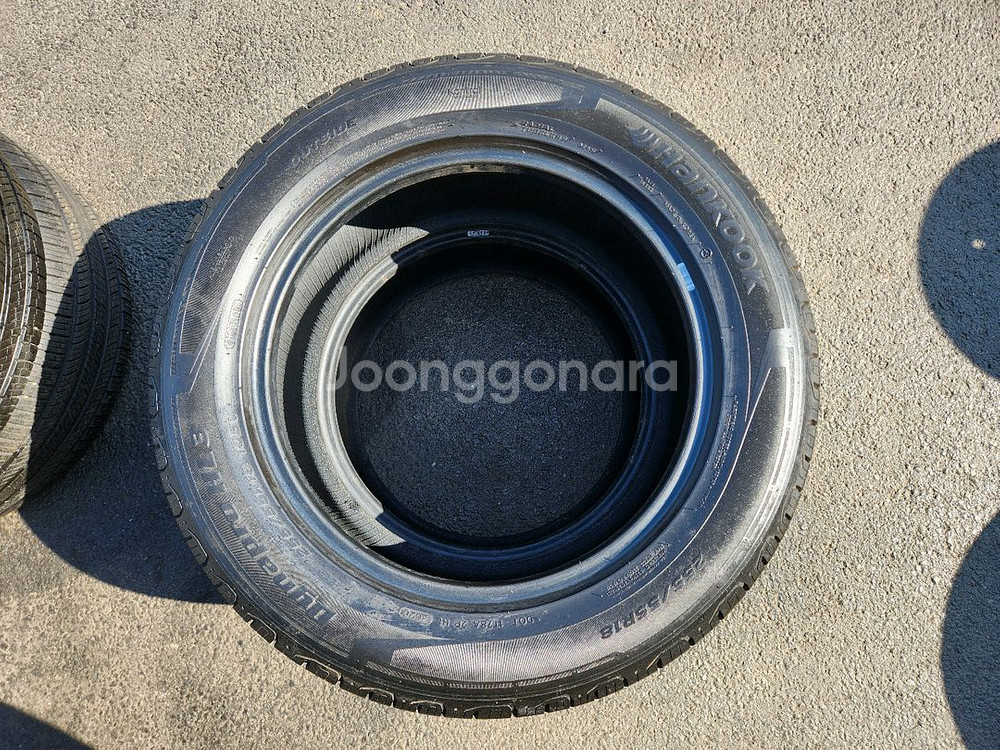 255 55 18 한국 다이나프로 HL3 타이어 2본--2