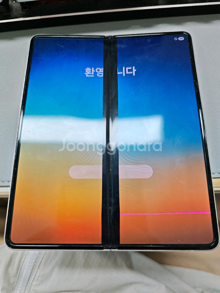 갤럭시 폴드3 파손폰 부품용--3