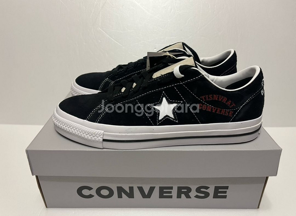 285 컨버스 원스타 프로 디네댓 블랙 컨코탭 새상품--0