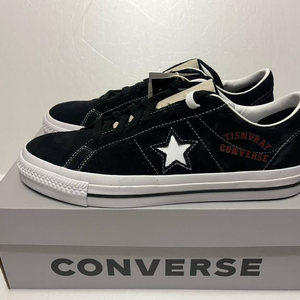 285 컨버스 원스타 프로 디네댓 블랙 컨코탭 새상품