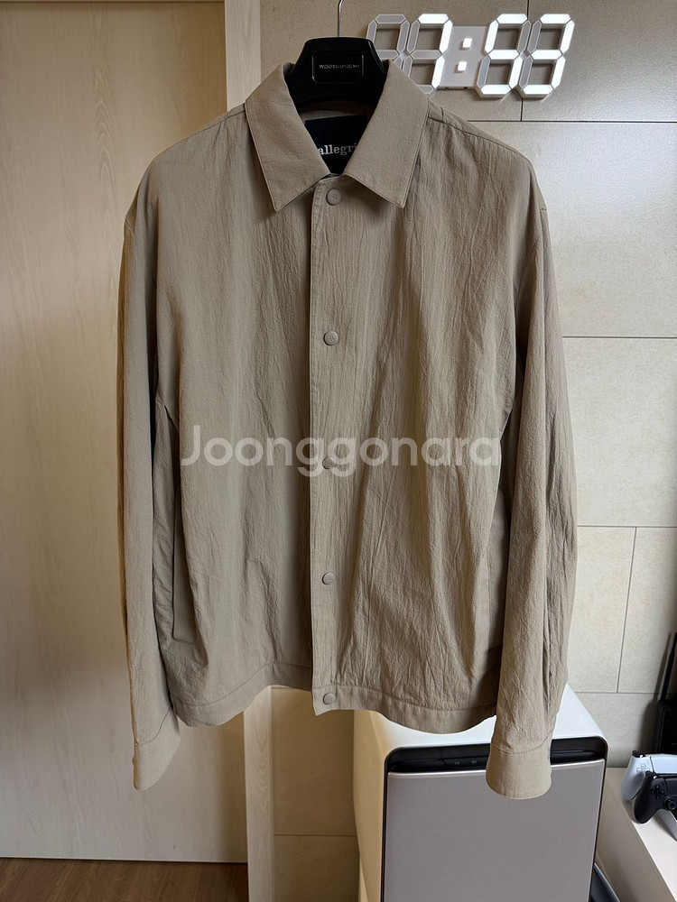 알레그리 23ss 코치 셔츠 자켓--1
