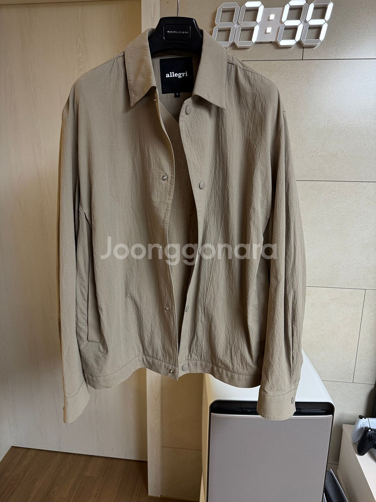 알레그리 23ss 코치 셔츠 자켓--3