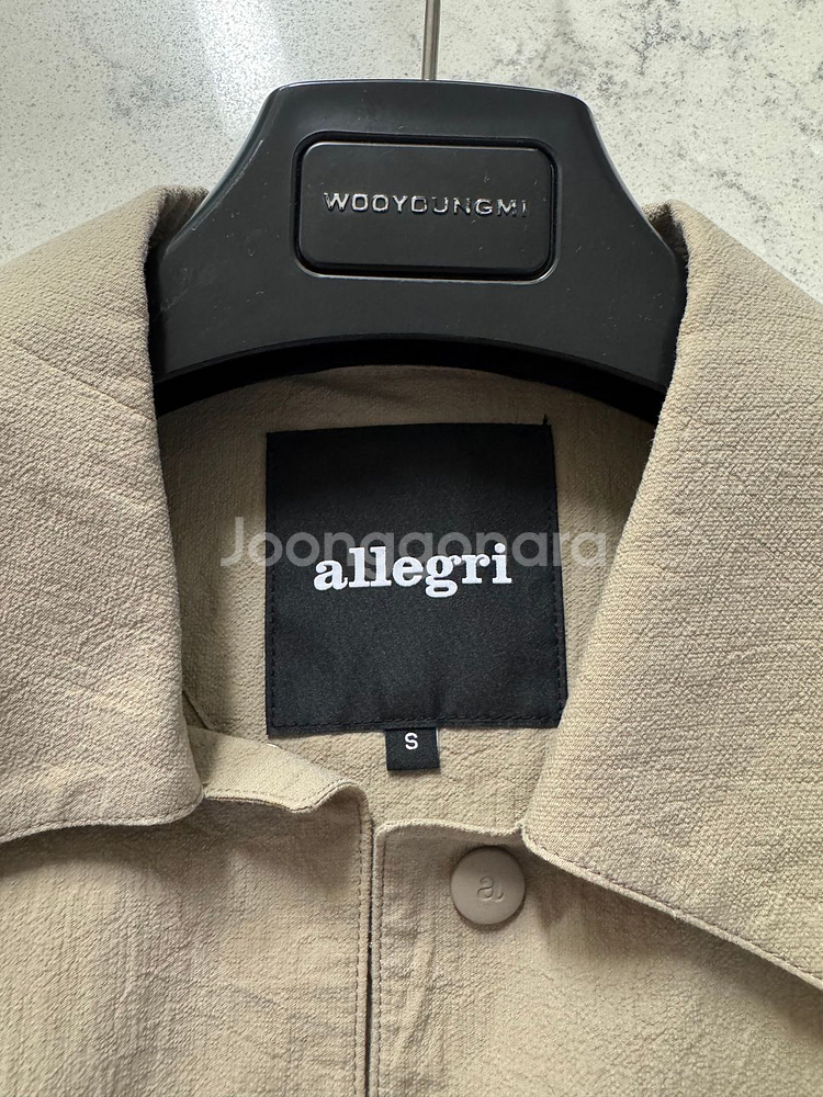 알레그리 23ss 코치 셔츠 자켓--4