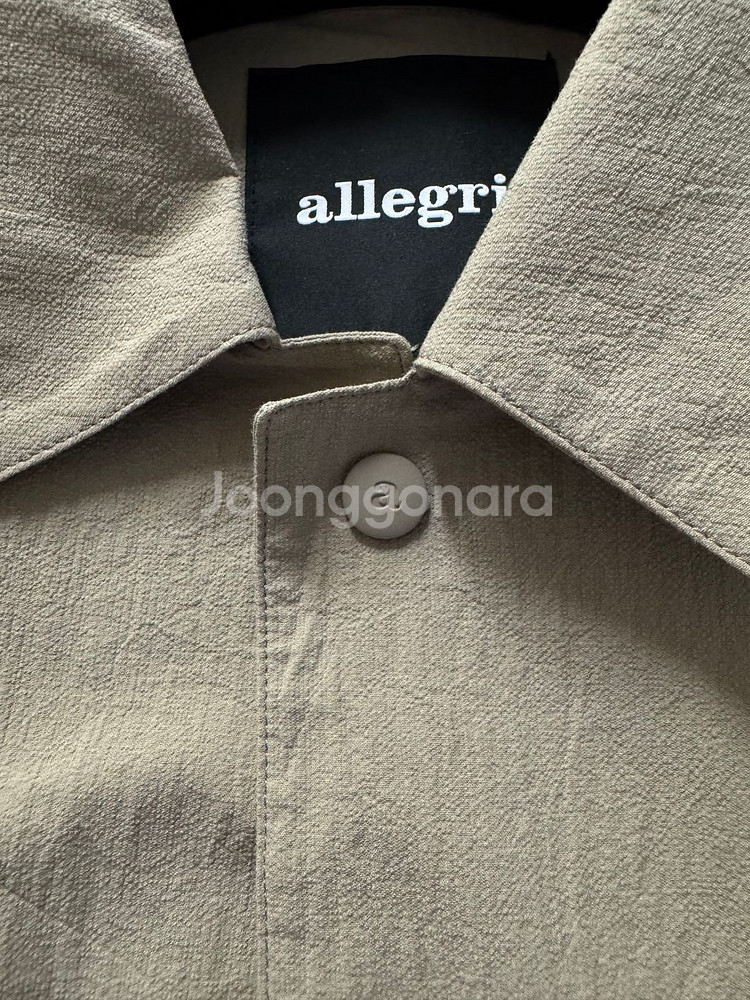 알레그리 23ss 코치 셔츠 자켓--5