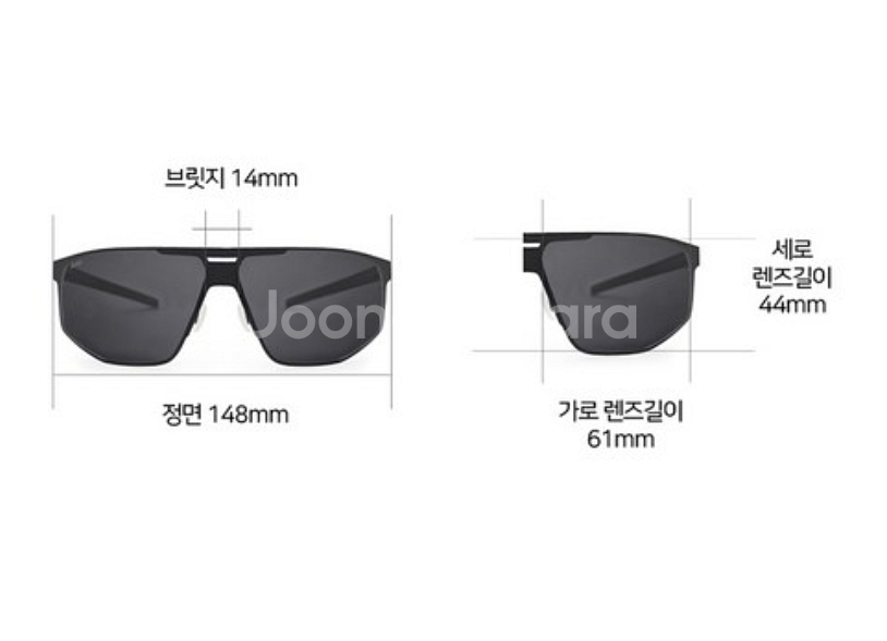 지프 Jeep 티타늄 HD편광 선글라스 미개봉--2