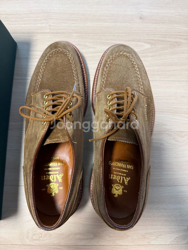 알든 A9610 Handsewn Blucher Snuf--1