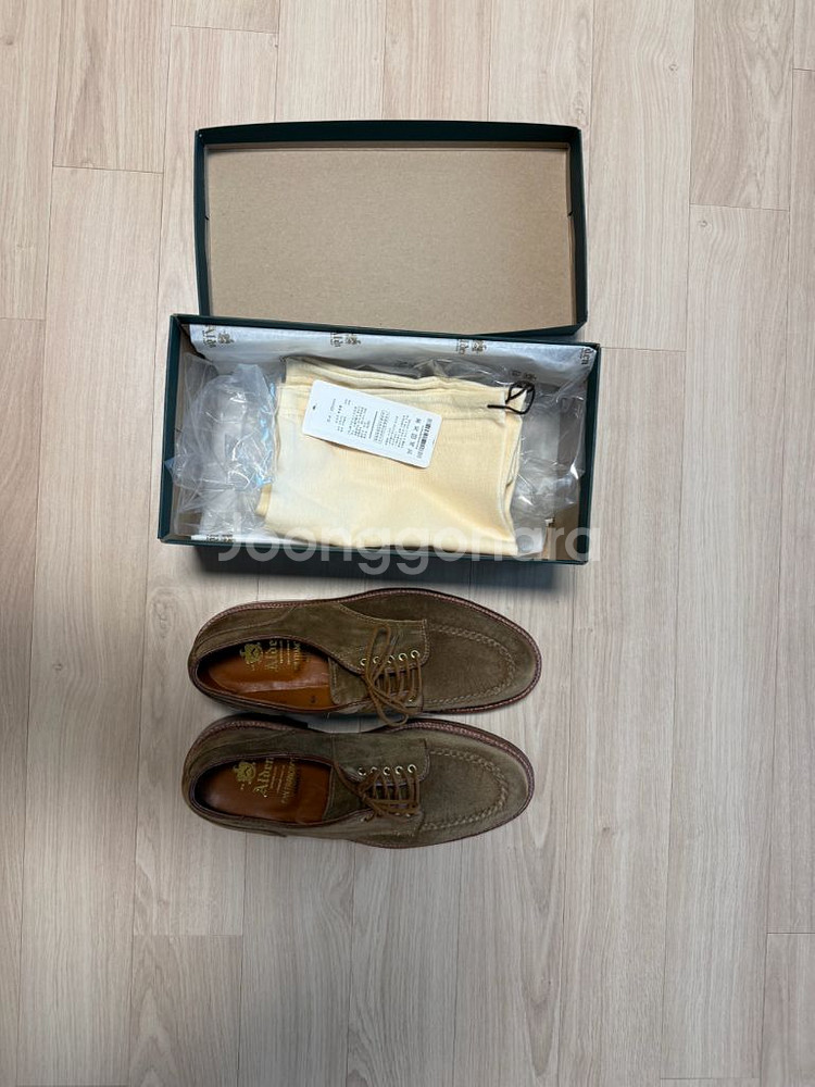 알든 A9610 Handsewn Blucher Snuf--2
